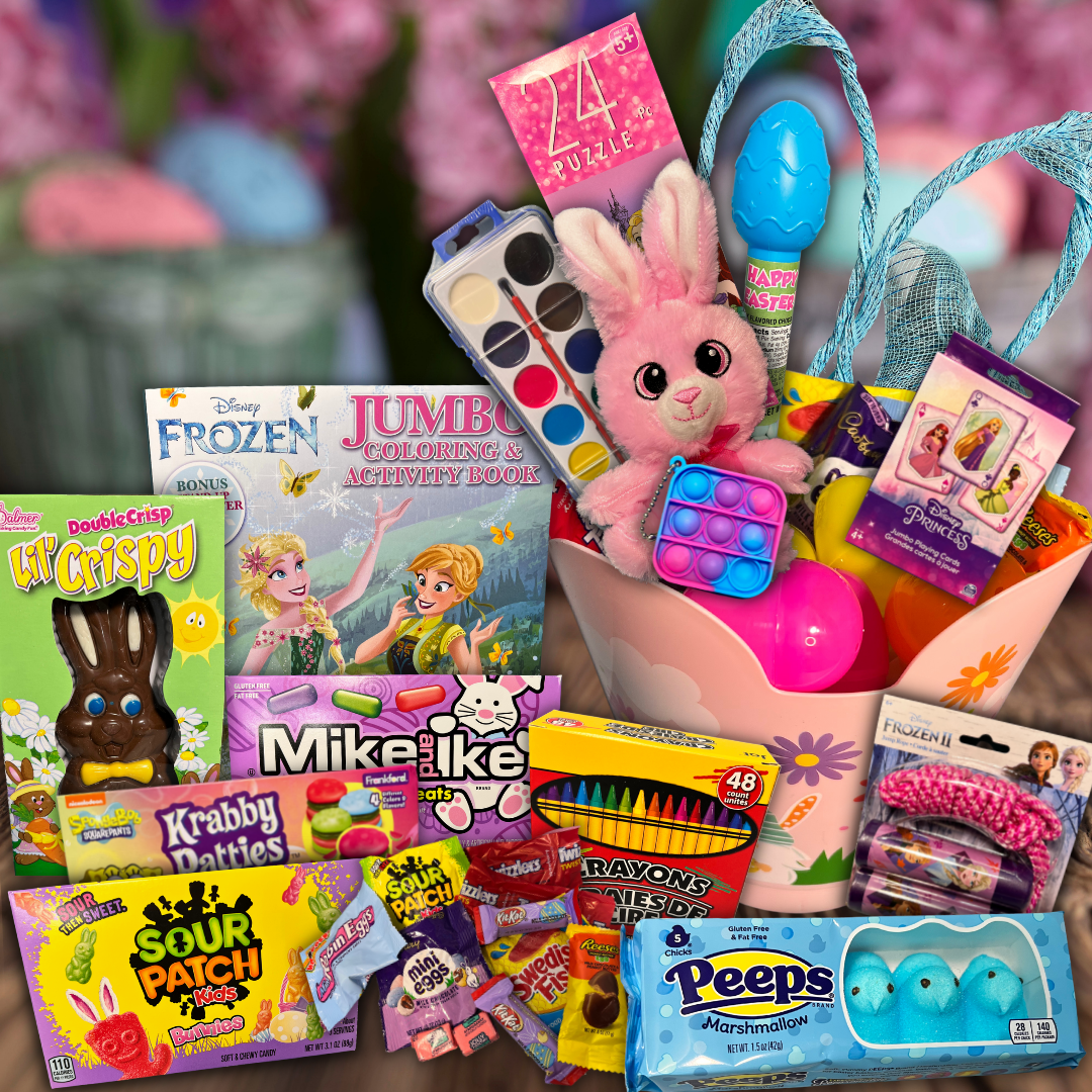 Medium Easter Basket for Kids (girl)